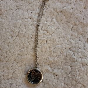 Essential Oils Horse Necklace